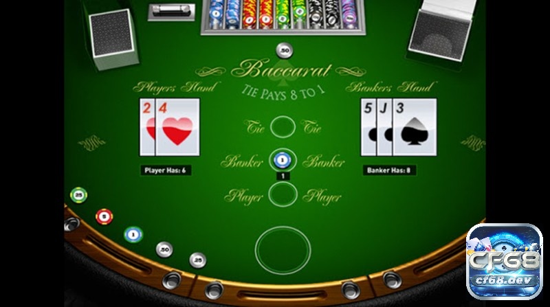 Trong Baccarat Banque người có số tiền cao nhất sẽ nắm vai trò làm nhà cái 