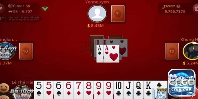 Tiến lên miền Nam là tựa game quốc dân nên chắc chắn rất được yêu thích trên nền tảng cá cược này