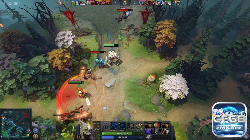 Game Dota 2 với đồ ra cực đẹp cùng hiệu ứng chiêu thức ấn tượng