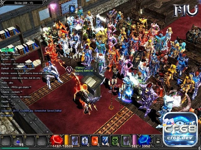 Lối chơi hấp dẫn của game online đông người chơi